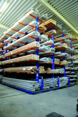 Cantilever rack double face